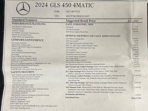 Used 2024 Mercedes-Benz GLS 450 4MATIC image 48