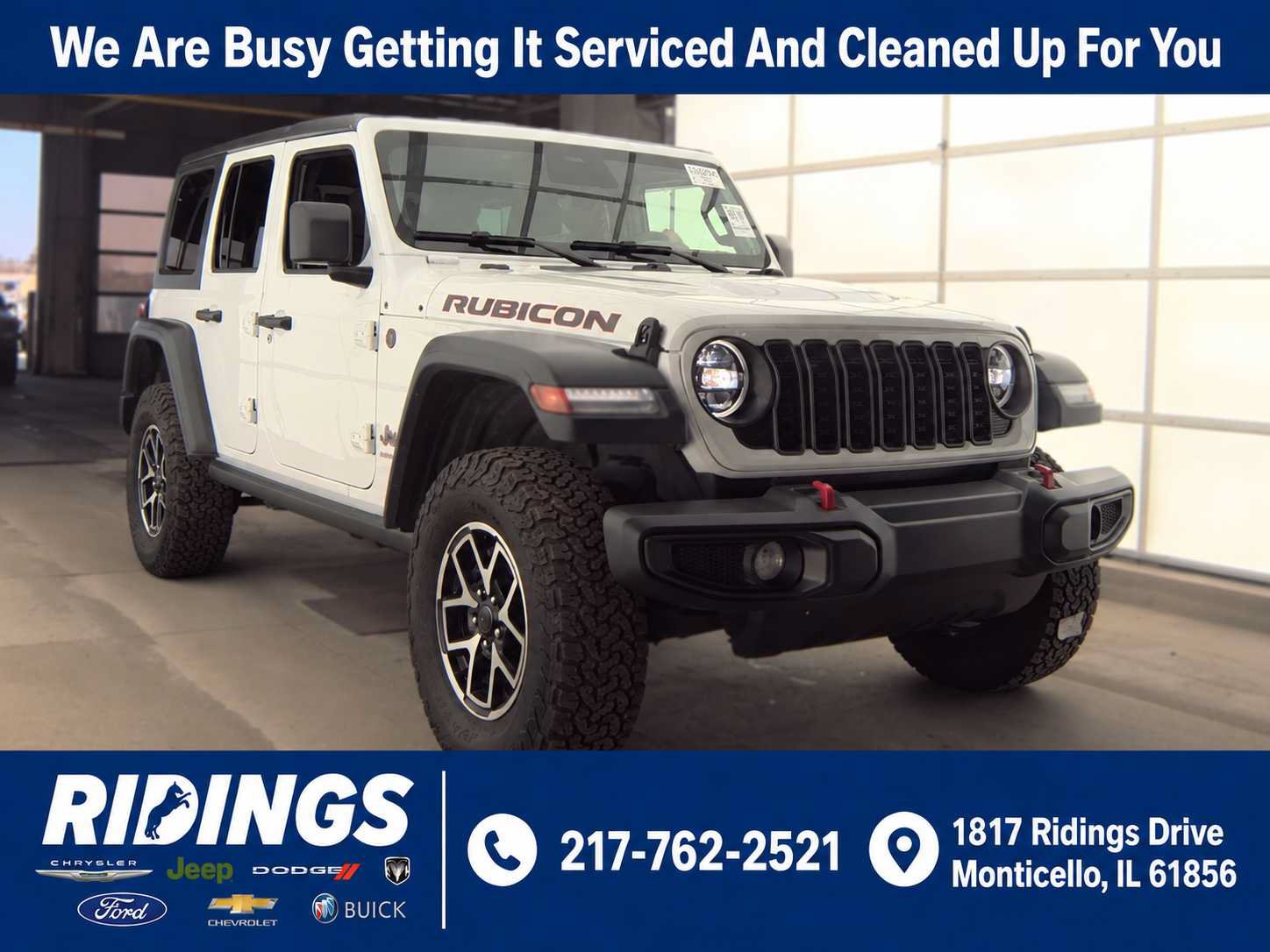 Used 2026 Jeep Wrangler Unlimited Rubicon AWD/4WD image 1