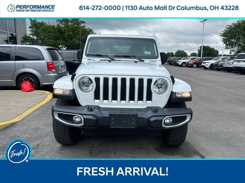 Used 2021 Jeep Wrangler Unlimited Sahara w/ Uconnect 4C Nav & Sound Group AWD/4WD image 9