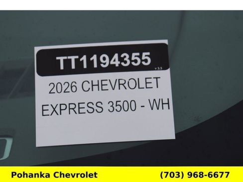 New 2026 Chevrolet Express 3500 image 28