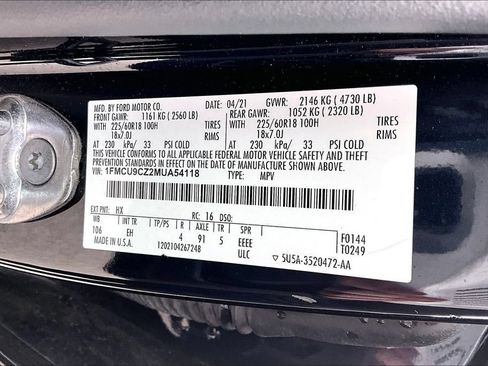 Used 2021 Ford Escape SEL AWD/4WD image 36