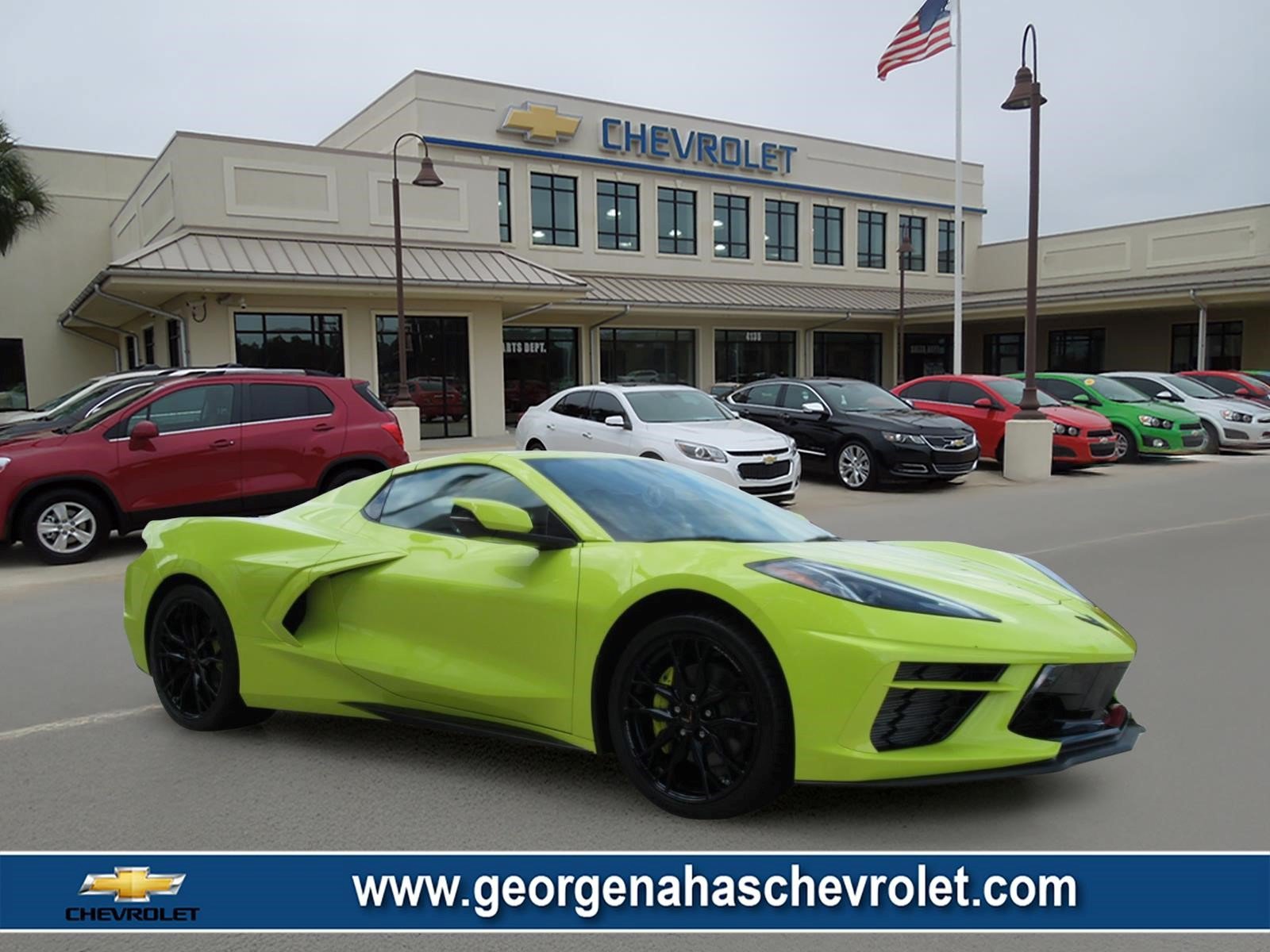 Used 2024 Chevrolet Corvette Stingray Premium Conv w/ Battery Protection Package RWD image 1