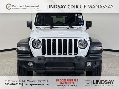 Used 2023 Jeep Wrangler Unlimited Sport AWD/4WD image 3