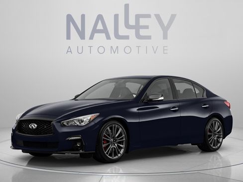 Used 2023 INFINITI Q50 Red Sport 400 w/ Black Opal Edition RWD image 1