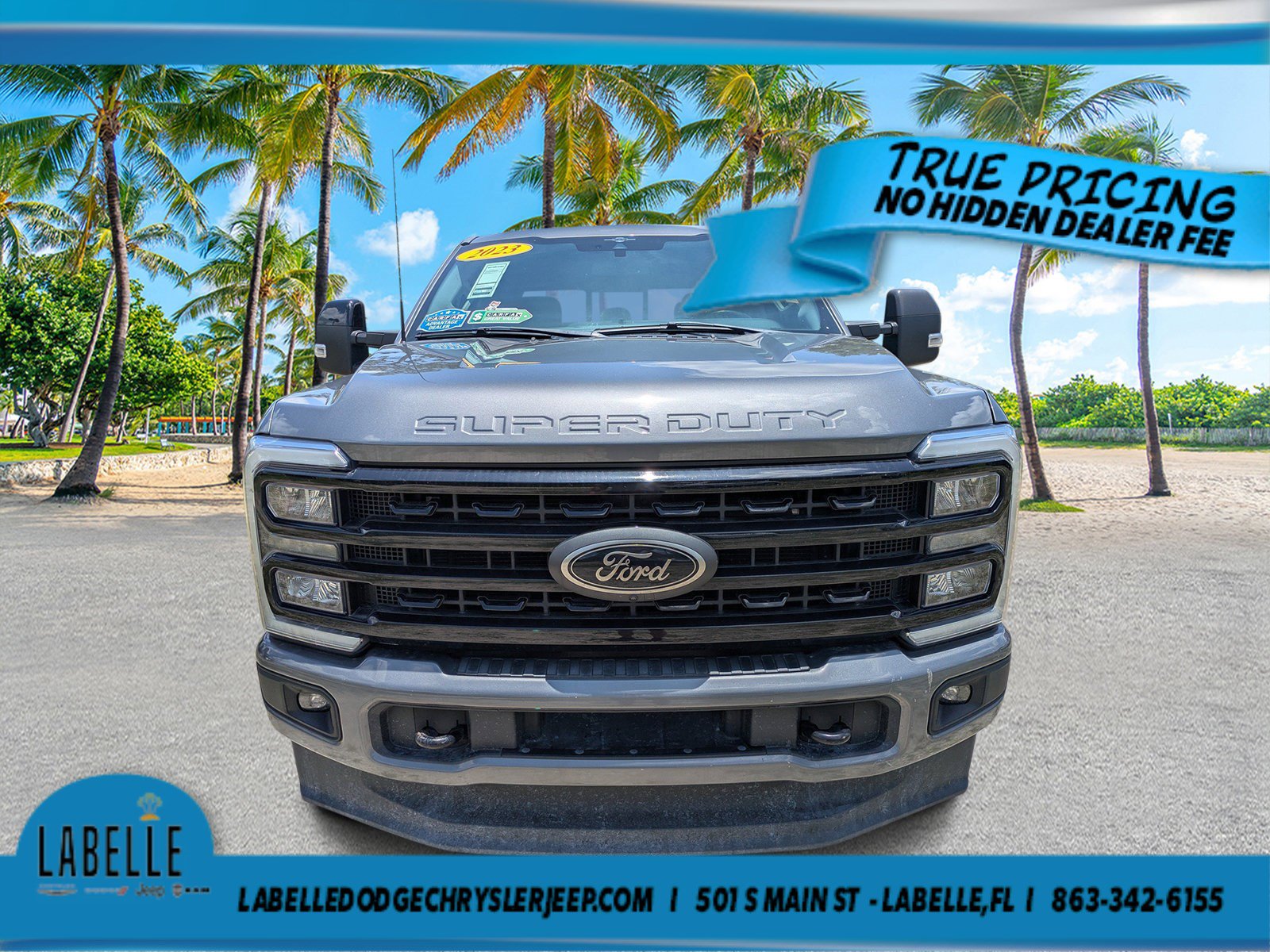 Used 2023 Ford F250 Lariat w/ Black Appearance Package AWD/4WD image 8