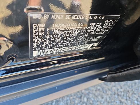 Certified 2024 Honda HR-V Sport image 14