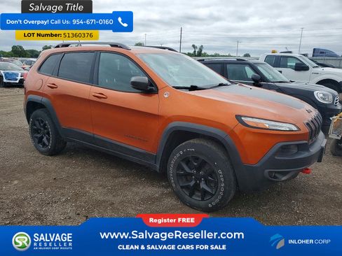 Used 2015 Jeep Cherokee Trailhawk w/ Comfort/Convenience Group AWD/4WD image 5