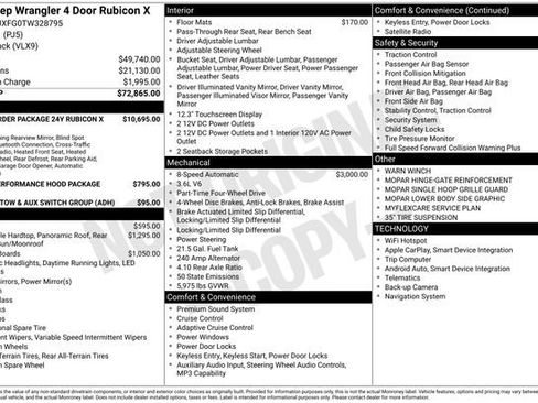 New 2026 Jeep Wrangler Unlimited Rubicon AWD/4WD image 8