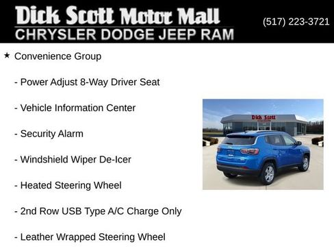 Certified 2022 Jeep Compass Latitude w/ Convenience Group image 24