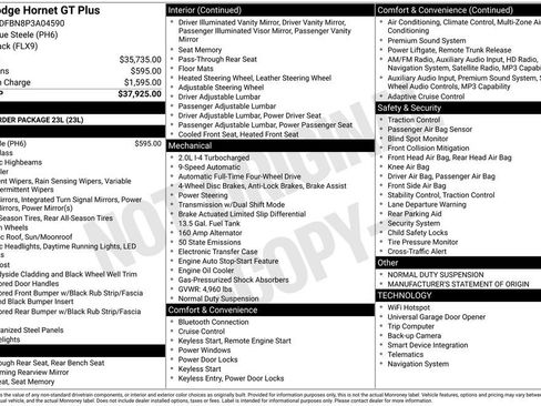 Used 2023 Dodge Hornet GT Plus image 21