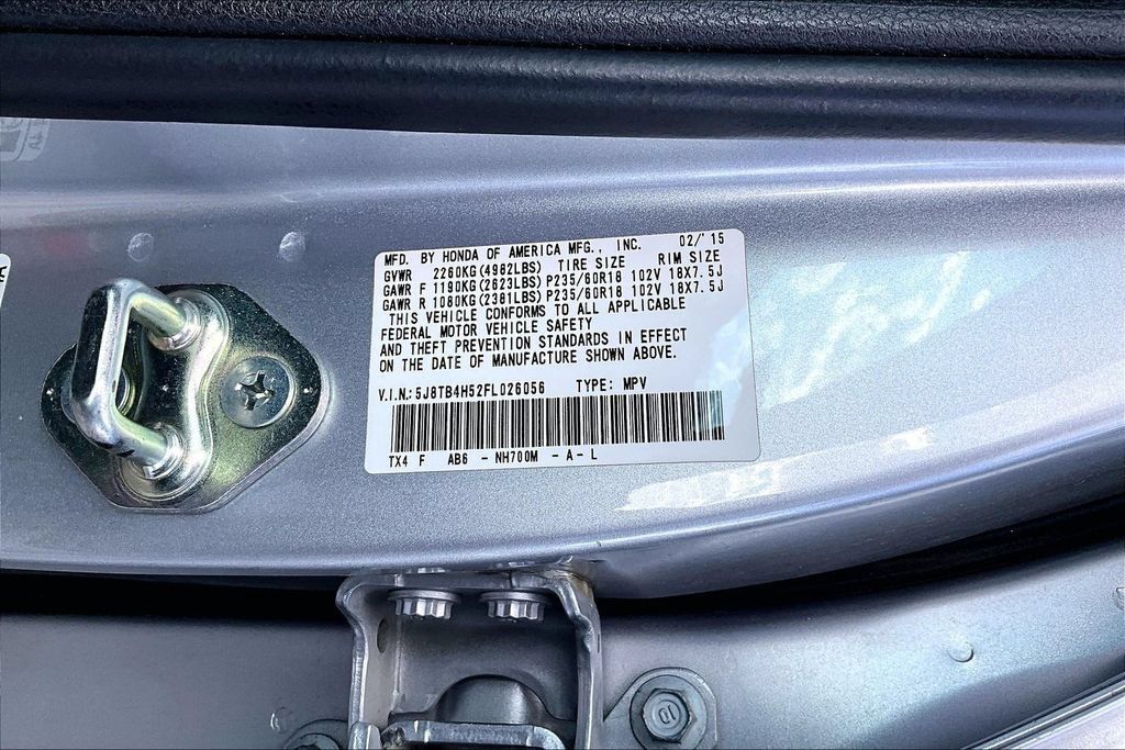 Used 2015 Acura RDX w/ Technology Package AWD/4WD image 4