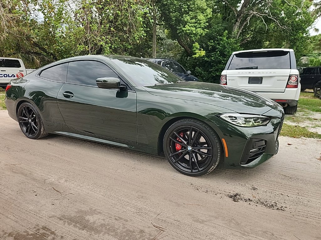 Used 2021 BMW 430i Coupe w/ M Sport Package RWD image 1