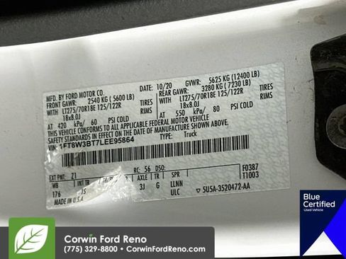 Certified 2020 Ford F350 XL w/ STX Appearance Package AWD/4WD image 34