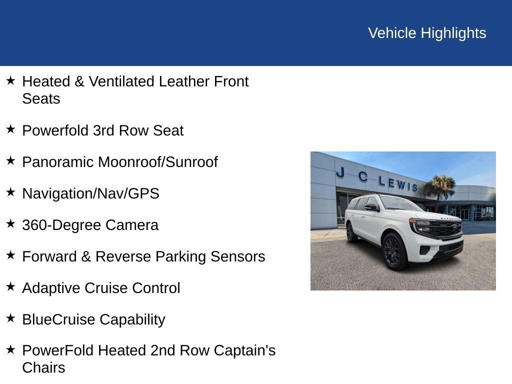 Used 2025 Ford Expedition Platinum w/ Stealth Performance Package AWD/4WD image 34
