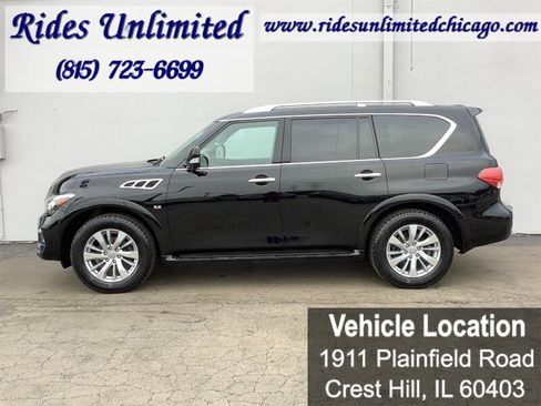 Used 2017 INFINITI QX80 4WD image 4