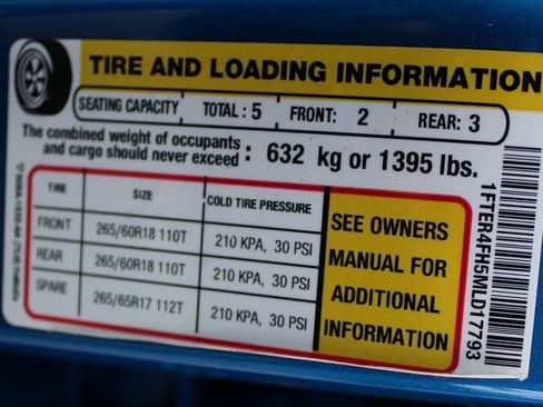 Used 2021 Ford Ranger Lariat w/ Equipment Group 501A High image 53