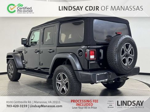 Certified 2018 Jeep Wrangler Unlimited Sport S AWD/4WD image 7