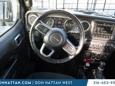 Used 2021 Jeep Wrangler Unlimited Rubicon 4xe w/ Steel Bumper Group image 5