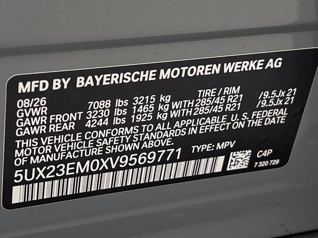 Certified 2027 BMW X7 xDrive40i w/ M Sport Package AWD/4WD image 25