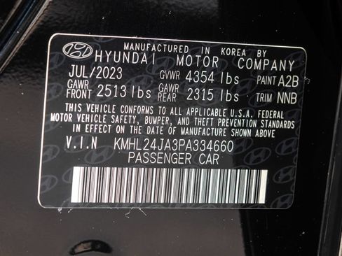 Certified 2023 Hyundai Sonata SE FWD image 37