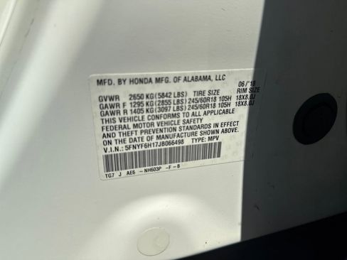 Used 2018 Honda Pilot LX image 34