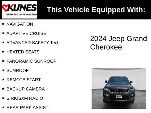 Used 2024 Jeep Grand Cherokee Limited 4xe AWD/4WD image 3