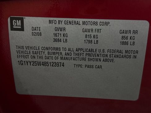 Used 2008 Chevrolet Corvette Coupe w/ Roof Package image 45