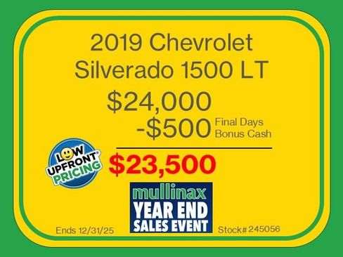 Used 2019 Chevrolet Silverado 1500 LT w/ Trailering Package image 3