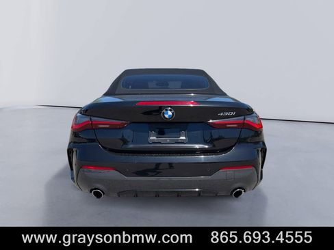 Used 2023 BMW 430i Convertible w/ M Sport Package RWD image 4