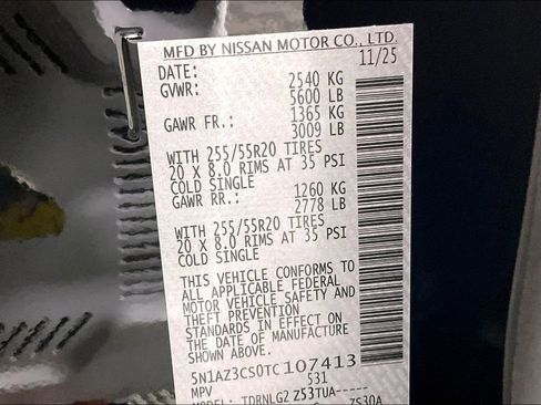 New 2026 Nissan Murano SL image 27