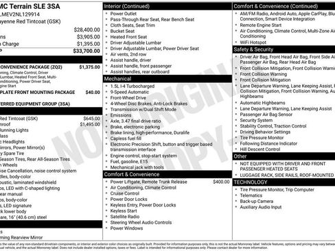 Certified 2022 GMC Terrain SLE w/ Driver Convenience Package image 2