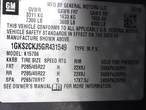 Used 2016 GMC Yukon Denali w/ Open Road Package AWD/4WD image 54