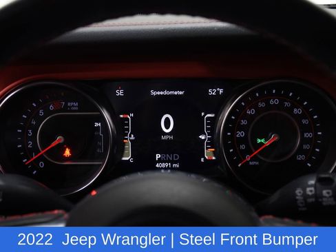 Used 2022 Jeep Wrangler Unlimited Rubicon w/ Steel Bumper Group AWD/4WD image 17