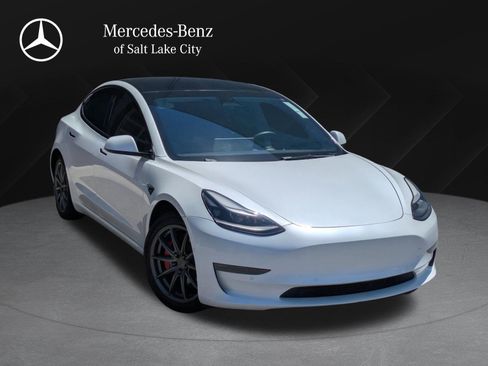 Used 2022 Tesla Model 3 Performance AWD/4WD image 1