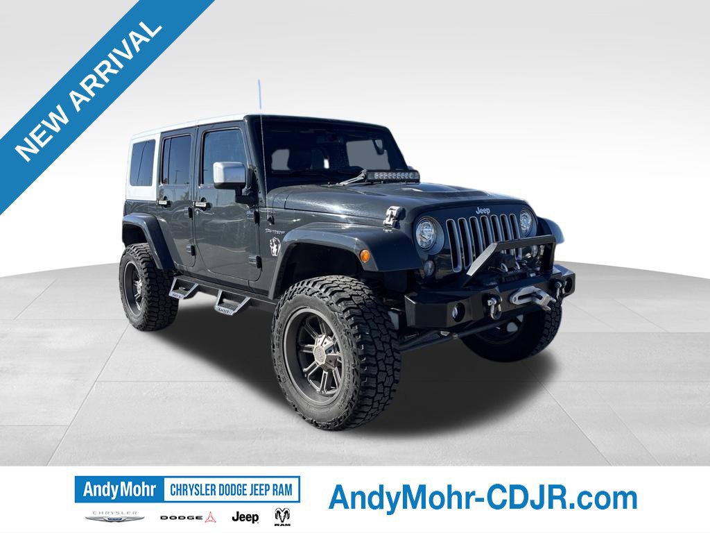Used 2017 Jeep Wrangler Unlimited Sahara w/ Quick Order Package 24E Chief AWD/4WD 360° Tour