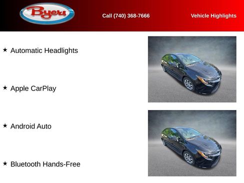 Used 2023 Toyota Corolla LE w/ Carpet Mat Package (TMS) FWD image 11