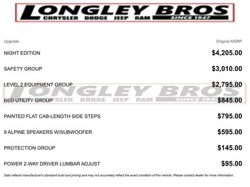 Used 2024 RAM 2500 Big Horn w/ Night Edition image 2