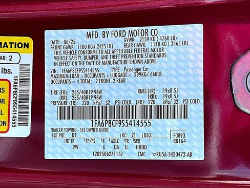 New 2025 Ford Mustang GT Premium image 13