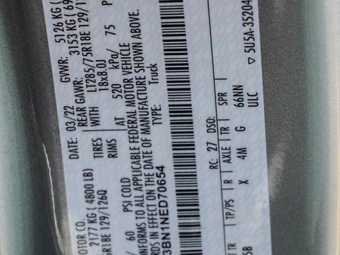 Used 2022 Ford F350 Lariat w/ Tremor Off-Road Package image 32