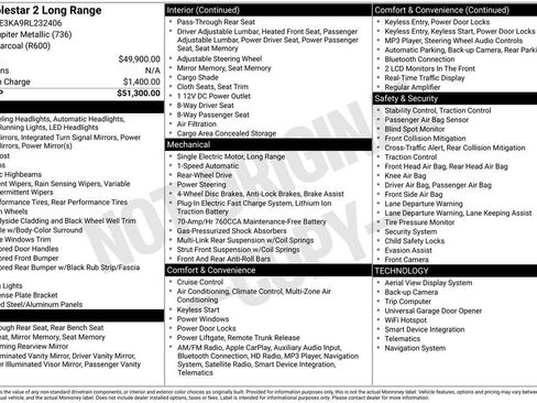 Used 2024 Polestar Polestar 2 Long Range Single Motor image 2