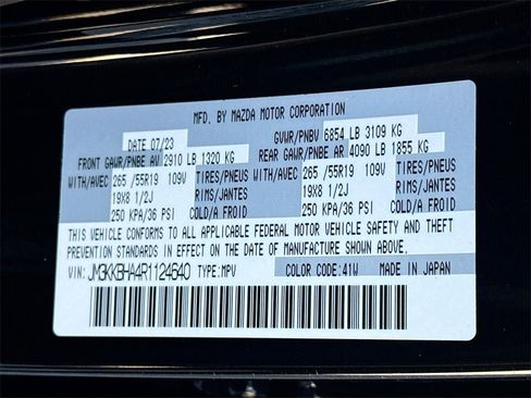 Used 2024 MAZDA CX-90 Plug-In Hybrid w/ Preferred image 36