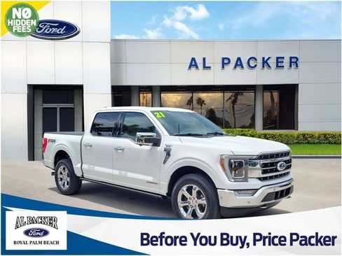 Certified 2021 Ford F150 Lariat w/ Equipment Group 502A High AWD/4WD image 1