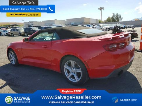 Used 2020 Chevrolet Camaro LT RWD image 3