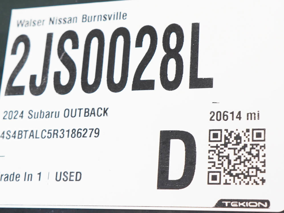 Used 2024 Subaru Outback Onyx Edition AWD/4WD image 30