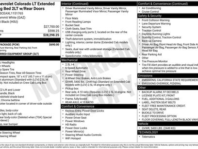 Used 2020 Chevrolet Colorado LT w/ Safety Package