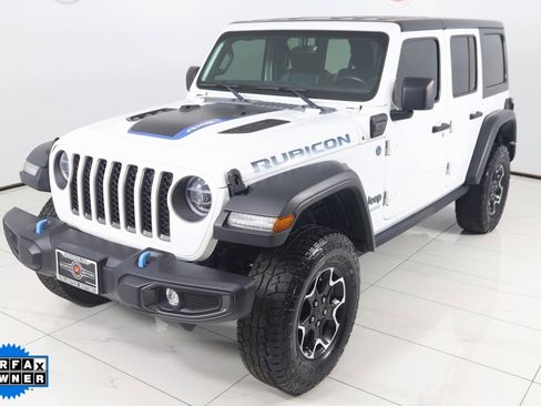 Used 2021 Jeep Wrangler Unlimited Rubicon 4xe w/ Dual Top Group image 21