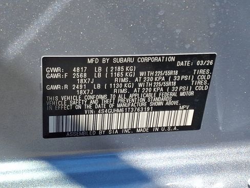 New 2026 Subaru Crosstrek 2.5i Limited AWD/4WD image 12