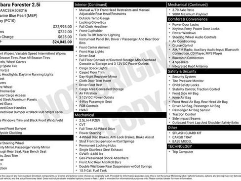 Used 2014 Subaru Forester 2.5i image 10