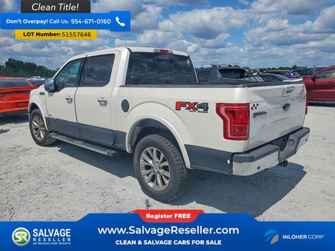 Used 2017 Ford F150 Lariat AWD/4WD image 3