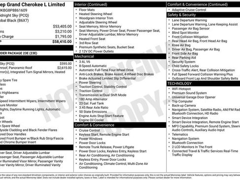 Used 2023 Jeep Grand Cherokee L Limited AWD/4WD image 12
